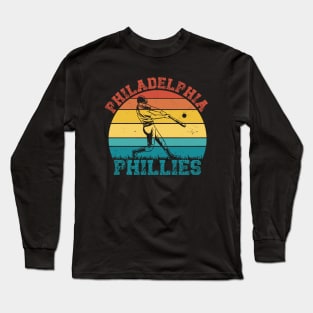 Philadelphia Phillies Retro Long Sleeve T-Shirt
